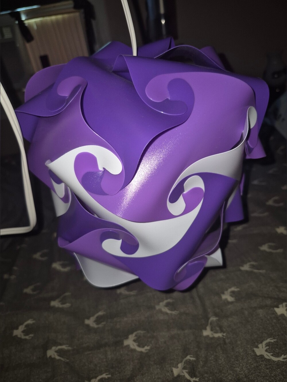 Jigsaw Puzzle Swag Hanging Lamp